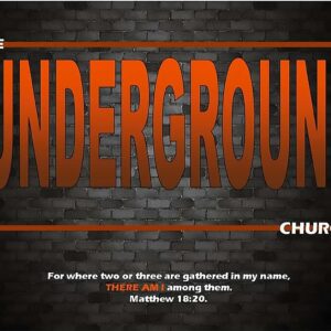 The Underground Church Blog