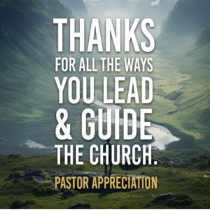 Pastor Appreciation