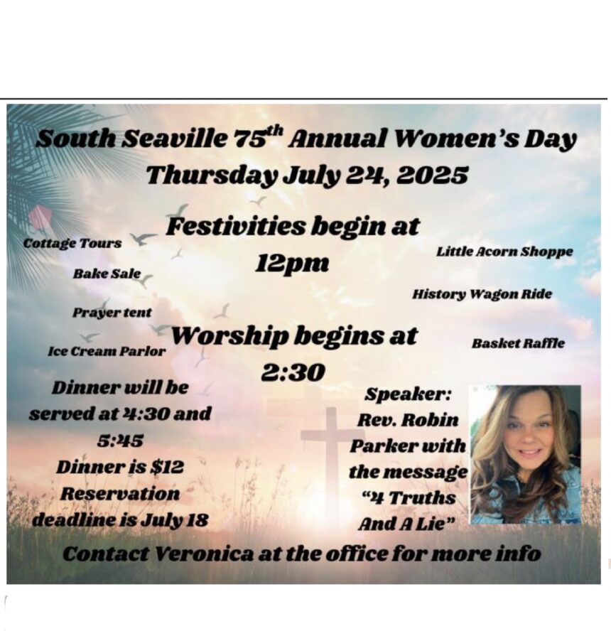 South Seaville 75th Annual Women’s day