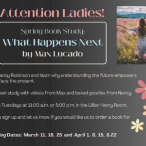 Ladies Bible Study