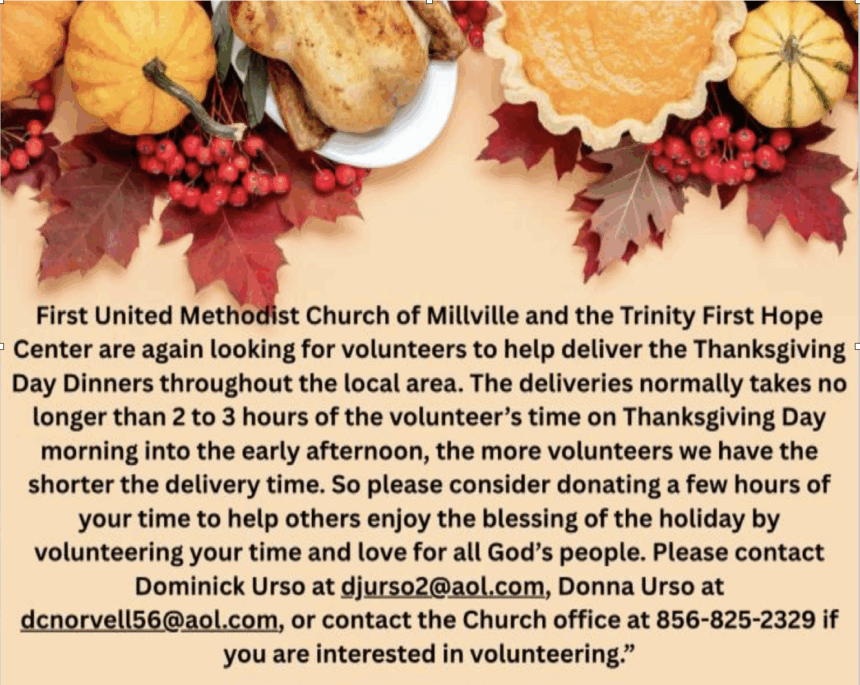 Thanksgiving Day Dinners