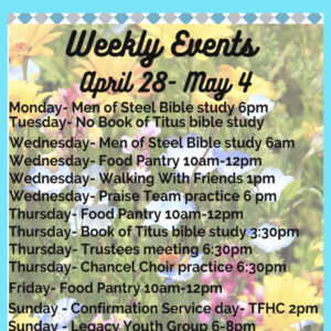 Weekly Events