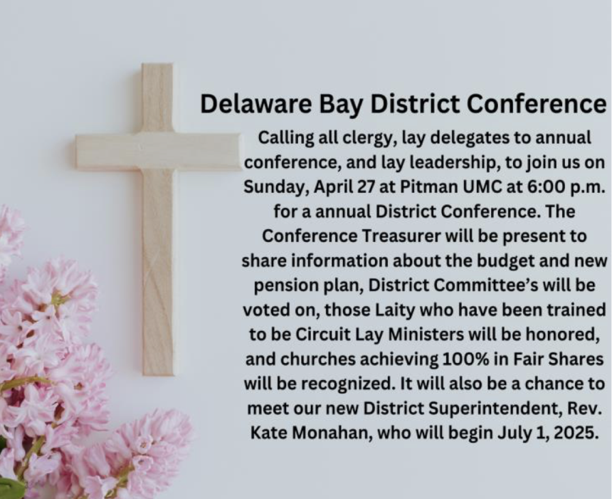 Delaware Bay District Conference