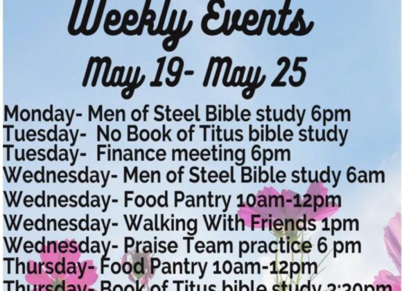 Weekly Events