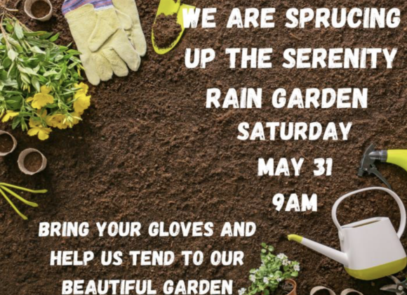 Rain Garden Saturday