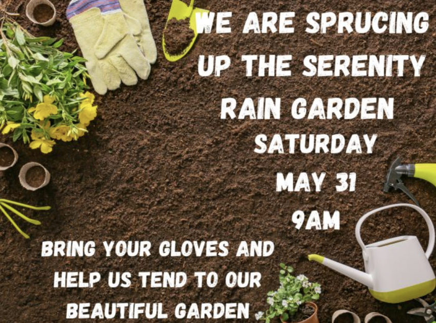 Rain Garden Saturday