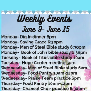 Weekly Events