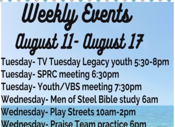 Weekly Events