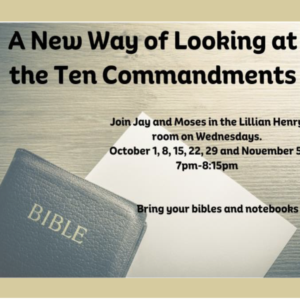 A New Way of Looking at the Ten Commandments