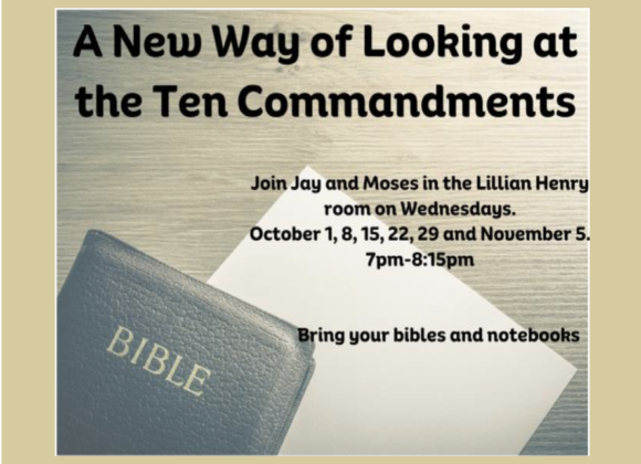 A New Way of Looking at the Ten Commandments