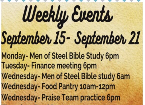 Weekly Events