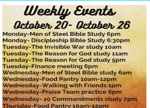 Weekly Events