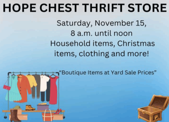 HOPE CHEST THRIFT STORE Hope Chest Thrift Store
