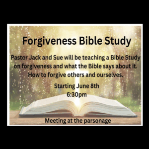 Forgiveness Bible Study