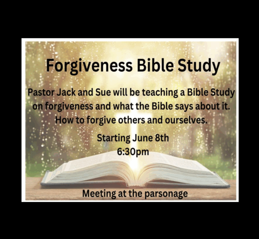 Forgiveness Bible Study