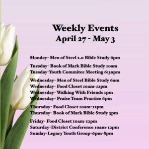 Weekly Events