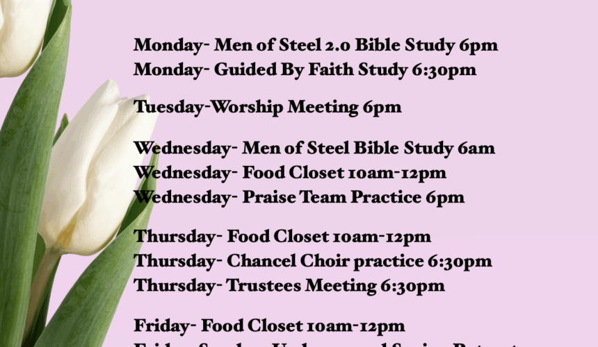 Weekly Events