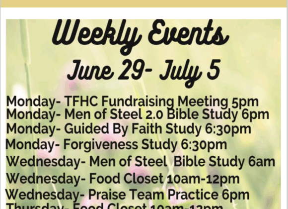 Weekly Events
