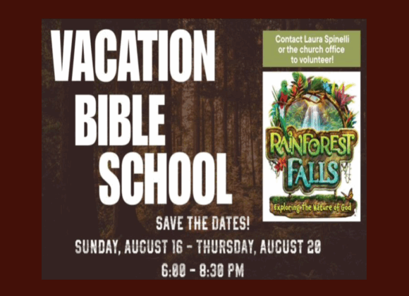 Vacation Bible School-1 VBS at First Church