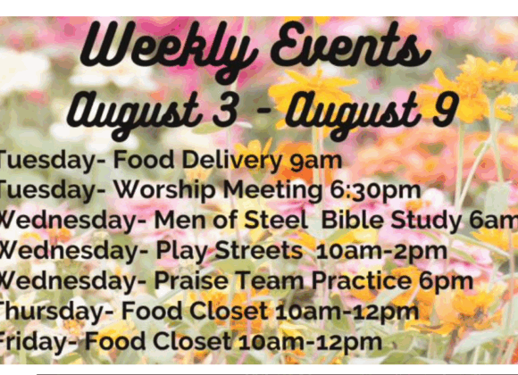 Weekly Events