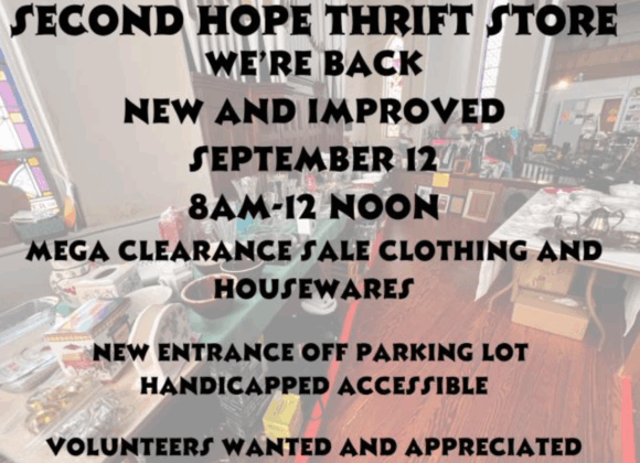 Second Hope Thrift Second Hope Thrift Store