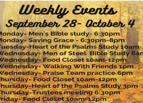Weekly Events