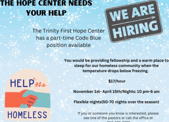 TFHC Hiring Hope Center Hiring