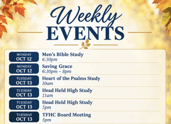 Weekly Events-10-12 Weekly Events