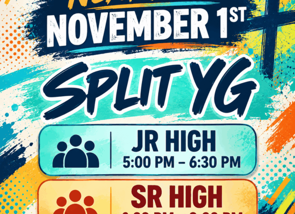 Youth Group Split YG Event Poster Youth News